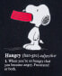 ფოტო #6 პროდუქტის Men's Hangry Snoopy Mineral Wash Short Sleeve T-shirt