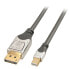 Фото #1 товара Lindy 0.5m CROMO Mini DisplayPort to DP Cable - 0.5 m - Mini DisplayPort - DisplayPort - Male - Male - 4096 x 2160 pixels