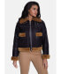 ფოტო #1 პროდუქტის Women's Fashion Jacket, Washed Brown With Ginger Wool