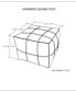 Фото #7 товара Manning Square Pouf