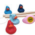 EUREKAKIDS Fishing game for children with 6 ducklings