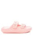 ფოტო #2 პროდუქტის Women's Rubber Flat Sandals By Pink