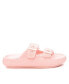 ფოტო #2 პროდუქტის Women's Rubber Flat Sandals By Pink