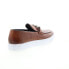 Фото #8 товара Robert Graham Catalonia RG5580S Mens Brown Loafers & Slip Ons Casual Shoes