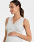 Women's Crossover Pregnancy and Maternity Nightie