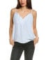 Фото #1 товара Socialite Lace Trim Cami Women's Blue Xs