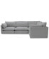 Фото #11 товара Marsten 126" 4-Pc. Fabric Sectional Sofa, Created for Macy's