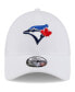 ფოტო #3 პროდუქტის Men's White Toronto Blue Jays League II 9FORTY Adjustable Hat