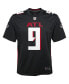 ფოტო #3 პროდუქტის Big Boys Desmond Ridder Black Atlanta Falcons Game Jersey