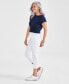 Petite High-Rise Cuffed Capri Jeans, Created for Macy's