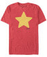 Men's Steven Universe Star Costume Short Sleeve T- shirt Красный, 2XL - фото #1