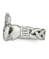 Stainless Steel Polished Claddagh with Cross Ring Серебристый, 13 - фото #4