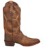 Фото #1 товара Dan Post Boots Albany Round Toe Cowboy Mens Brown Casual Boots DP26682