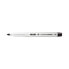 felt-tip pens Milan Whiteboard 12 Units Black PVC