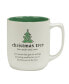 Christmas Fun Green Sayings 16 oz Mugs Set of 6