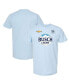 Фото #1 товара Men's Light Blue TRACKHOUSE RACING Busch Light Partners T-shirt