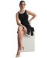 ფოტო #7 პროდუქტის Women's Colorblocked Fit & Flare Mini Dress