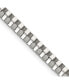 Фото #3 товара Chisel stainless Steel 4mm Box Chain Necklace