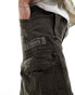 Фото #3 товара Alpha Jet cargo trousers in grey/black