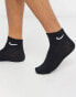 Фото #11 товара Nike Training unisex 3 pack ankle socks in black