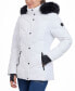 ფოტო #3 პროდუქტის Women's Faux-Fur-Trim Hooded Puffer Coat, Created for Macy's