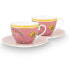 Tasse und Untertasse Majorelle (2er Set)