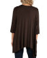 Elbow Length Sleeve Maternity Open Cardigan