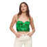 ფოტო #2 პროდუქტის SUPERDRY Satin Brocade Crop Corset sleeveless T-shirt