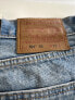 Фото #12 товара Levi's Men's Premium 501 '93 Distressed Shorts Denim Cut Off Size 36 Light Blue