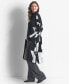 ფოტო #3 პროდუქტის Women's Collarless Open-Front Long-Sleeve Cardigan