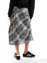 Фото #5 товара New Look satin midi skirt in snake print