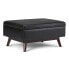 Фото #2 товара Owen Mid Century Modern Rectangle Coffee Table Storage Ottoman