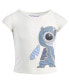 Фото #1 товара Toddler & Little Girls Short-Sleeve Stitch Graphic T-Shirt