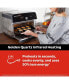 Omni Plus 20 Qt. Stainless Steel Air Fryer Toaster Oven Combo, 10-in-1