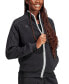 Фото #3 товара Women's Tiro Zippered Fleece Triple-Striped Track Jacket