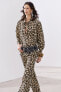 Zw collection animal print shirt