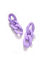 Фото #1 товара Серьги SOHI Purple Chain-link