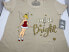 Фото #3 товара Disney Store Women's Tinker Bell Shine Bright Christmas Cotton T-shirt XS New