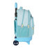 School Rucksack with Wheels BlackFit8 Fly with me White Sky blue 33 x 45 x 22 cm