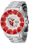 Фото #1 товара Invicta Men's 43461 MLB Cleveland Guardians Quartz Red Silver White Blue Dial...