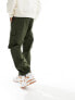 Champion Rochester cuffed cargo trousers in khaki