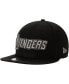 Фото #3 товара Men's Black The Avengers Logo 9FIFTY Adjustable Snapback Hat