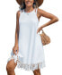 ფოტო #1 პროდუქტის Women's Boho Breeze Tassel Dress