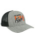 ფოტო #2 პროდუქტის Men's Heather Gray Miami Hurricanes 2023 NCAA Men's Basketball Tournament March Madness Final Four Trucker Adjustable Hat