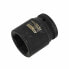 Фото #1 товара AWTOOLS NASADKA UDAROWA 6-KĄTNA 3/4" KRÓTKA 24mm BLACK LINE