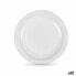 Фото #1 товара Набор многоразовых тарелок Algon Белый Пластик 28 x 28 x 2 cm (24 штук)