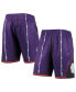 ფოტო #2 პროდუქტის Men's Purple Toronto Raptors 1998 Hardwood Classics 75th Anniversary Swingman Shorts