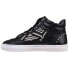 Фото #5 товара BRONX Zoo Nee High Top Womens Black Sneakers Casual Shoes 44000-961