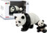 Figurka LeanToys Zestaw 2 Figurek Panda z młodą Pandą Zwierzęta Świata - фото #1