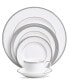 Фото #1 товара Dinnerware, Grosgrain 5 Piece Place Setting